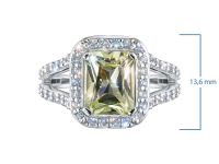 Кольцо из серебра с и цитрином э0673кц04250362_white