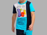 Комплект трикотажный для мальчиков: фуфайка (футболка), брюки