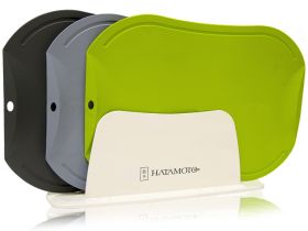 Доска разделочная, Hatamoto, JH-141DG, био-пластик, темно-серая