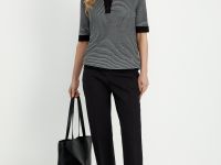 Брюки зауженного кроя