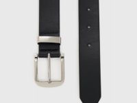 Ремень с декоративными заклёпками, Черный