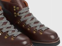 Ботинки из натуральной кожи, Коричневый