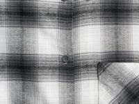 Рубашка в клетку для девочек, Серый