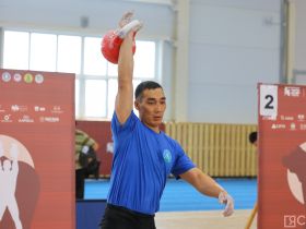 Гиревик Руслан Лугинов стал четырехкратным чемпионом Игр Манчаары