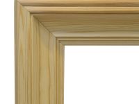 Рама 30х40 см деревянная некрашеная (ширина багета 9,1 см)