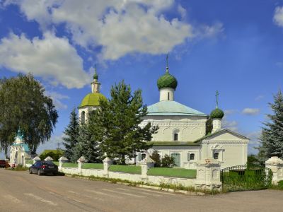 Ограда с воротами церкви Рождества Христова (Ильинской)