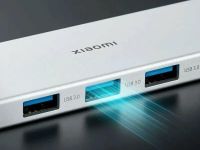 Адаптер Xiaomi Type-C 10 в 1 Docking Station (XMTIO01YM) (серебристый)