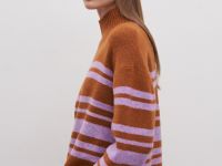 Джемпер широкого силуэта с шерстью