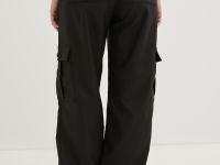 Брюки-карго с вискозой