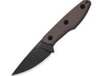 Туристический нож Kizer Splinter, сталь AEB-L, рукоять G10, коричневый/черный
