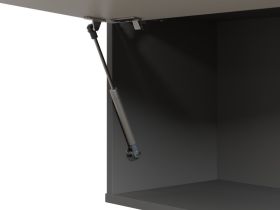 Полка Трейвис 120x36 Графитовый