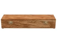 Шкатулка для ножа дуб, бесцветное масло