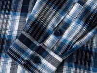 Рубашка из хлопковой фланели в клетку