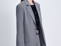 Жакет из шерсти и лайкры