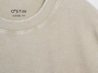 Футболка с эффектом стирки, Бежевый