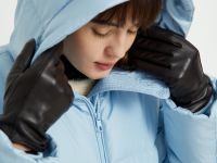 Пальто утепленное с утиным пухом