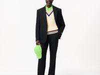 Мужской свитер Lacoste из кардочесаной шерсти