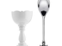 Alessi Набор ложек для яиц 12х6х2 см металлик Dressed Alessi