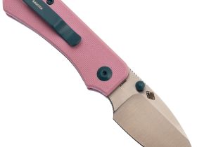 Складной нож Civivi Baby Banter, сталь Nitro-V, рукоять G10, розовый