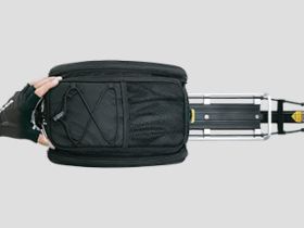 Велосумка-трансформер штаны на багажник Topeak MTX TrunkBag EXP TT9647B (черный)