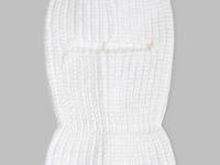 Вязаная балаклава с добавлением шерсти