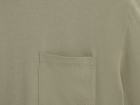 Футболка из хлопка свободного силуэта