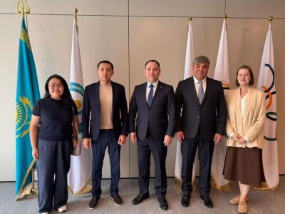 Владимир Максимов встретился с генеральным директором НОК Казахстана