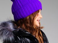 Шапка трикотажная для девочек