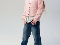 Кардиган трикотажный для девочек