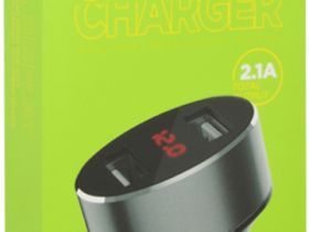 Автомобильное зарядное устройство Hoco Z26 USB/USB 10 Вт Чёрное