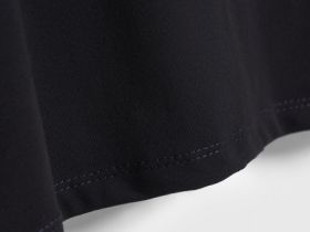 Базовая футболка из хлопка, Черный