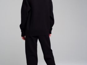 Комплект трикотажный для девочек: джемпер, брюки