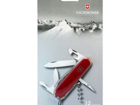 Нож перочинный Victorinox Spartan, сталь X55CrMo14, рукоять Cellidor®, в блистере, 12 функций, 91мм