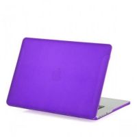 Чехол BTA-Workshop для Apple MacBook Pro 15 with Touch Bar Late (2016) матовый (прозрачно-фиолетовый)