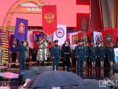 Песню про героический танковый экипаж «Алёша» исполнили на главной сцене выставки «Россия» в Москве