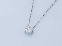 Подвеска из белого золота с бриллиантами э4701пд05153500