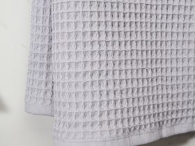 Полотенце вафельное Lorgo, серое