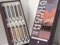 Набор традиционной китайской акварели Super Vision "Sunset travel" 10 цв*8 мл туба в картонной коробке