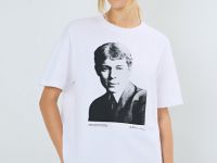 Футболка с портретом Есенина O'STIN x Яндекс Книги, Белый