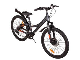 Подростковый велосипед Stels Turbo 430 MD 24, год 2026, цвет Серый, ростовка 11.5