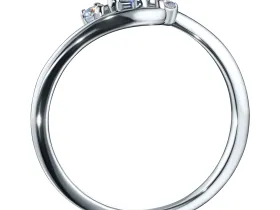 Кольцо из серебра э0612кц04211007_white