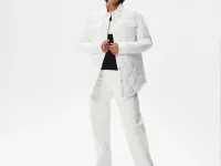 Женская стёганая куртка Lacoste с нагрудными карманами