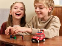 Бриксити AB-1313 Конструктор Патрульный автомобиль пожарных Огнеборец