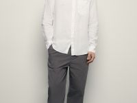 Брюки широкого кроя на резинке