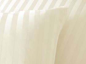 Комплект наволочек Экрю страйп-сатин 40156