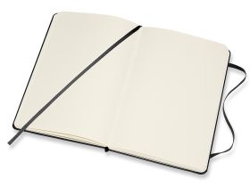Записная книжка нелинованная Moleskine "Classic" Medium 11,5х18 см 240 стр, твердая обложка черная