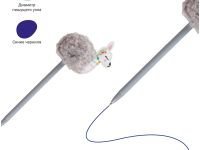 Ручка шариковая MESHU "Lamb" 0,7 мм, синяя, корпус ассорти