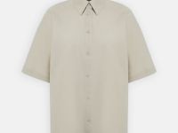 Блузка из конопляной ткани и хлопка