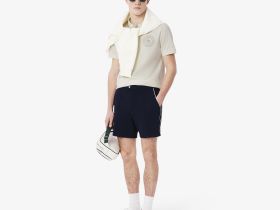 Мужское поло Lacoste из органического хлопка