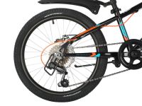 Детский велосипед Novatrack Extreme 20 Disc, год 2021, цвет Черный